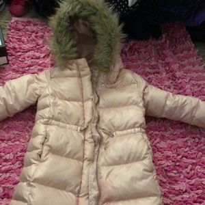 Toddler below waist length coat